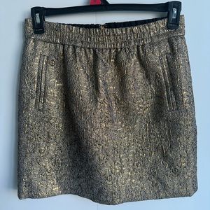LOFT Brocade Skirt